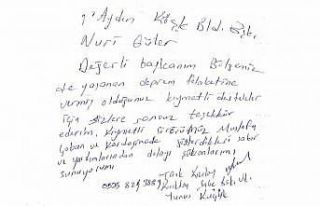 Deprem bölgesinden, Başkan Güler’e anlamlı mesaj