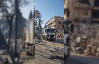 Deprem bölgesine ekip ve araç desteği