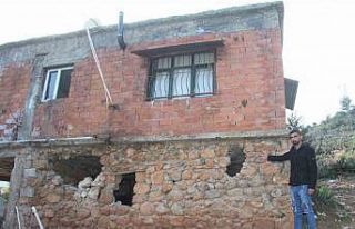 Depremde şaşırtan görüntü