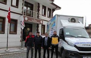 Depremden etkilenen sokak hayvanları için KASMİB...