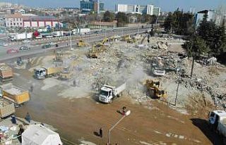 Depremin 21’inci gününde enkaz çalışmaları...