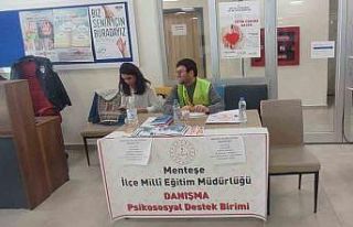 Depremzede çocuklar için Eğitim Danışma Masaları...