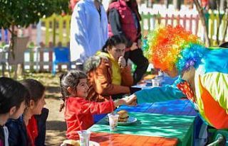Depremzede çocuklar Teneffüs Park’ta ağırlandı
