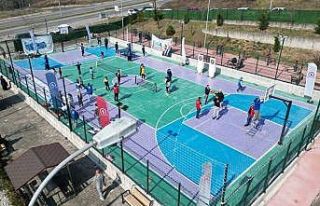 Depremzede çocuklar yaşadıklarını sporla unutmaya...