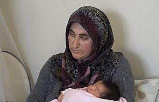 Depremzede kadın Muş’ta doğum yaptı