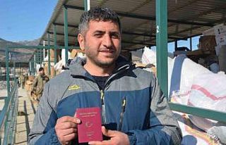 Depremzedeler için gönderilen monttan pasaport çıktı