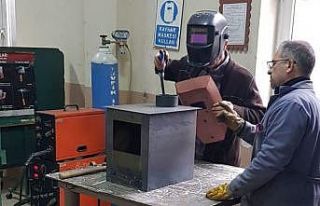 Depremzedelerin üşümemesi için seferber oldular