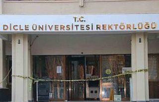 Dicle Üniversitesi rektörlük binası boşaltıldı