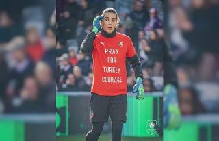 Doğan Alemdar, sahaya ’Türkiye için dua edin’...