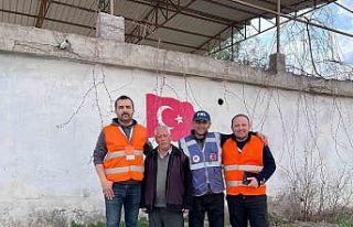 Döşemealtı Belediyesi, deprem bölgesinde hasar...