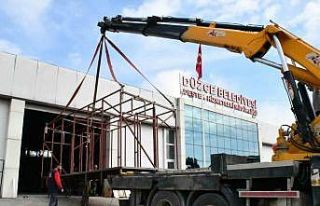 Düzce Belediyesi’nden kardeş şehir mesaisi