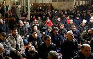 Edirne’de Miraç Kandili dualarla idrak edildi