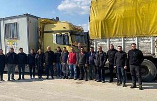 Efeler Belediye Başkanı Atay, deprem bölgesi Hatay’a...