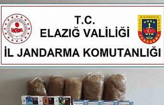 Elazığ’da jandarma ekipleri kaçakçılara göz...