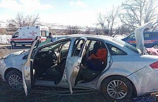 Elazığ’da trafik kazası: 2 yaralı