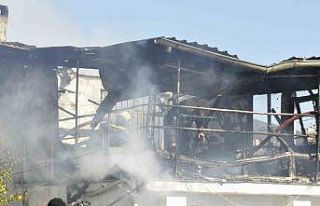 Elektrik tellerinden çıkan yangında ev kullanılamaz...