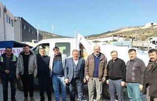 Emet Belediye Başkanı Hüseyin Doğan deprem bölgesinde