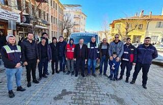 Emet Belediyesinin arama kurtarma ekibinde görev...