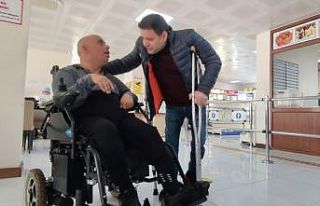 Engelli aracı enkaz altında kalan Ahmet Aslan’a...