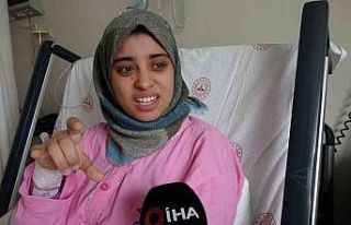 Enkaz altında yağmur suyu bebeğine hayat suyu oldu