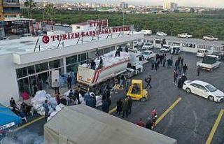 Erdemli’den yardım seferberliği