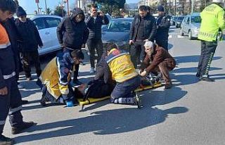 Ereğli’de trafik kazası 1 yaralı