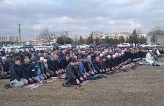 Ergene’de yağmur duası yapıldı