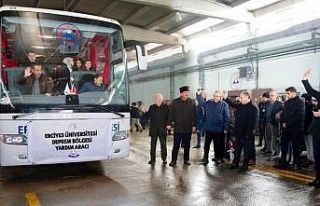 ERÜ, deprem bölgesine 14 kişiden oluşan ikinci...
