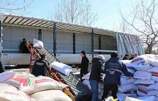 Erzincan’dan Malatya’da ki hayvan üreticilerine...