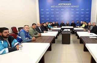 Erzurum Büyükşehir Adıyaman’a da hizmet karargâhı...