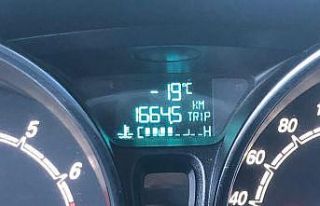 Erzurum dondurucu soğuklara teslim