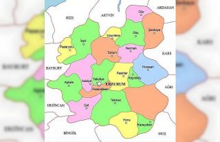 Erzurum ilçe nüfusları açıklandı