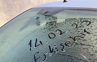 Eskişehir’de kar yok buz var