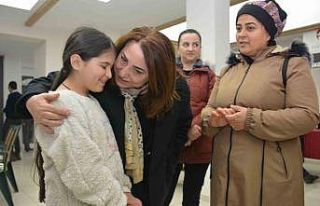 Eskişehir’e getirilen depremzedelere psikososyal...