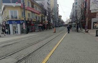 Eskişehir’in beyaz örtüsü kayboldu