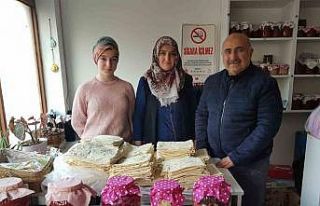 Ev hanımlarından deprem bölgesine imece usulü...