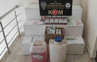 Fethiye’de sahte krem üreten kişi yakalandı