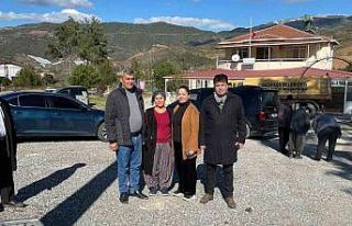 Gazipaşa’daki köy konağında depremzedelere ücretsiz...
