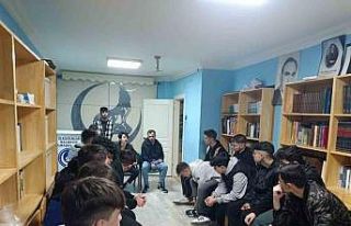 Gençlere deprem eğitimi