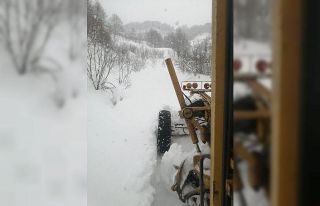 Giresun’da 42 köy yolu kar nedeniyle ulaşıma...
