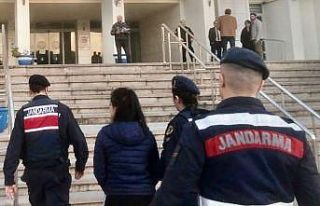 Hakkında 11 yıl hapis cezası bulunan şahıs jandarmaya...
