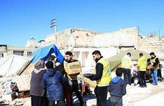 Haliliye kumanya dağıtımlarını sürdürüyor