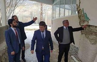 Hasar gören camilerde inceleme başlatıldı
