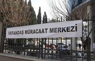 Hatay’da depremzedelerin hasar tespit çalışması...