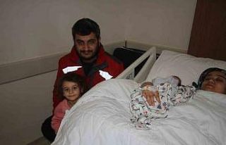 Hatay’da evlerin yıkılan aile Konya’da dünyaya...