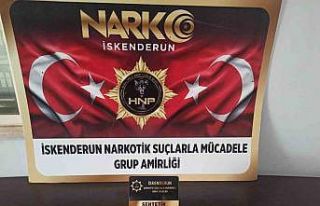 Hatay’da uyuşturucu taciri yakalandı