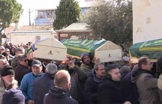 Hatay’dan gelen cenazeler Ayvalık’ta toprağa...