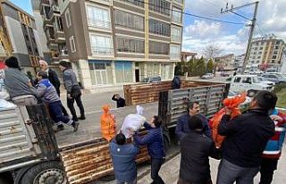 Havran’dan bölgeye yardımlar aralıksız sürüyor