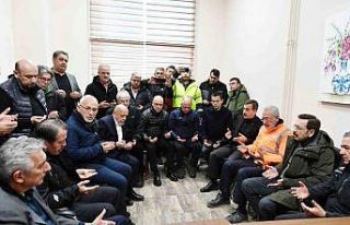 Hisarcıklıoğlu, İskenderun’da incelemelerde...