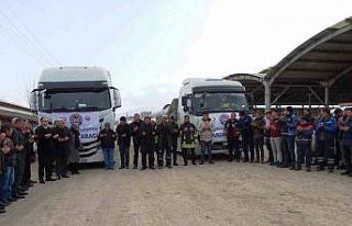 Hisarcık’tan deprem bölgesine 100 ton kömür...